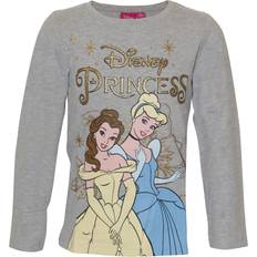 Princesses Disney Vêtements pour enfants Disney Princess Glitter Long-Sleeved T-Shirt Mid Grey 2-3 Years