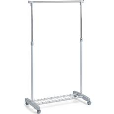 Hjul Klädförvaring Zeller Clothes On Wheels Silver Garderob 83x170cm