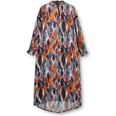 Kopenhaken Tøj Kopenhaken Edit Viscose W Kjole Earth Brown