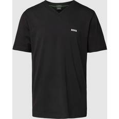 HUGO BOSS Green T-shirt Tee V - Men - Black