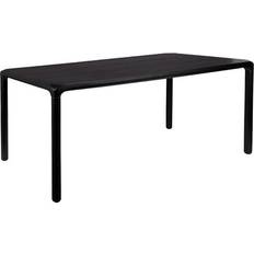 Zuiver Storm Black Dining Table 35x71"