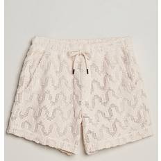 Oas Kläder Oas CROCHET SHORTS Herr Vit