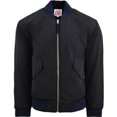 Lacoste Unisex Outerwear Lacoste Unisex L!VE Reversible Mens Bomber Jacket Black