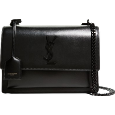 Saint Laurent Sunset Medium Crossbody Bag - Black