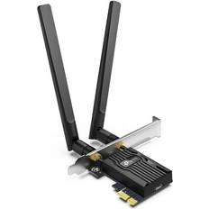 Network Cards & Bluetooth Adapters TP-Link Archer TX55E WiFi 6 PCIe WiFi Card for Desktop PC