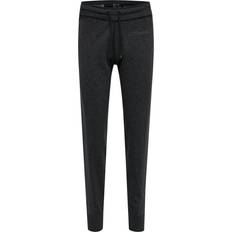 Hummel MT Hana Seamless Tapered Pants - Black Melange