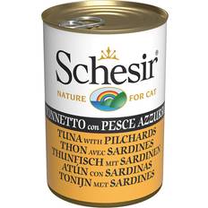 Schesir 6x140g Tun & Sardiner Kattemad våd