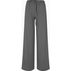 One Size Bukser Nørgaard Madsens NPS Nova Pants Stripes - Black/Ecru