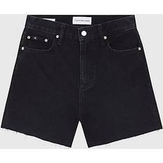 Calvin Klein Zwart Broeken & Shorts Calvin Klein Mom Shorts - Denim Black