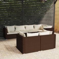 Havemøbler vidaXL loungesæt polyrattan