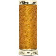 Gold Sewing Thread Gutermann Sew All Thread 100m Topaz 412 Gold