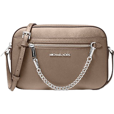 Michael Kors Jet Set Large Saffiano Leather Crossbody Bag - Dusk