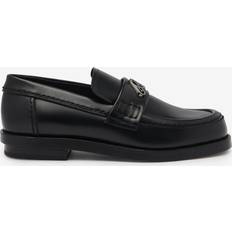 Alexander McQueen Damen Halbschuhe Alexander McQueen Seal-plaque Loafers Womens Black EU/IT