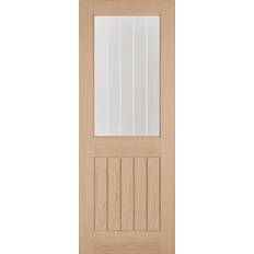 Doors LPD Belize Glazed Pre-finished Interior Door L (x198.1cm)