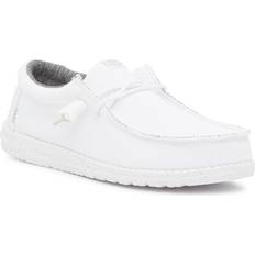 Ajuste Ancho - Hombre Zapatillas Hey Dude Wally Sport Mesh Wide M – White