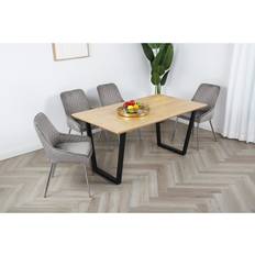 Easy Imex Oak Dining Set