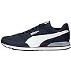 Puma Herren St Runner V3 Mesh Sneaker, Platingrau White Parisian Night