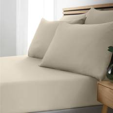 Lenzuolo con angoli - Lino Lenzuola Catherine Lansfield So Soft Easy Iron Fitted Bed Sheet Green