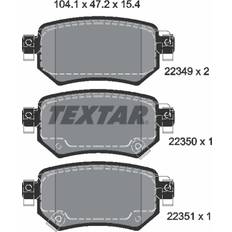 Mazda Bromssystem Textar Bromsbeläggssats, skivbroms 2234901