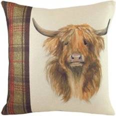 Evans Lichfield Hunter Highland Cow Hand-Painted Multicolour