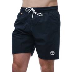 Swimwear Timberland Mens Sunapee Lake Solid Swim Shorts in Navy