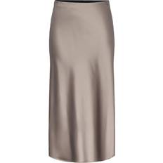 Y.A.S Kleding Y.A.S Yaspella Midi Skirt - Mokka