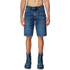 Diesel Shorts Diesel Mens Faded-wash Slim-fit Denim Shorts