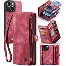 CaseMe Retro Wallet Case for iPhone 15