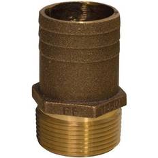 Groco Groco 1' Npt X 1-1/4' Bronze Full Flow Pipe To Hose Straight Fitting