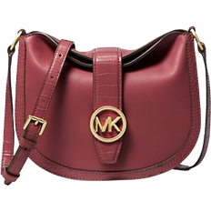 Michael Kors Gabby Small Hobo Crossbody Bag - Dark Cherry