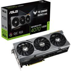 GeForce RTX 4070 Ti Super Graphics Cards ASUS TUF Gaming NVIDIA GeForce RTX 4070 Ti SUPER OC Edition 2 x HDMI 3 x DP 16GB