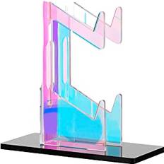 Iridescent Acrylic 2-Tier Universal Game Controller Headset Holder Stand Xbox