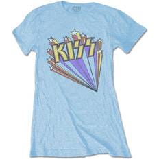 Kiss Dam T-shirts Kiss Ladies T-Shirt/Stars XX-Large