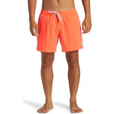 Rot Badehosen Quiksilver Shorts Orange Mittlerer Bund für Herren