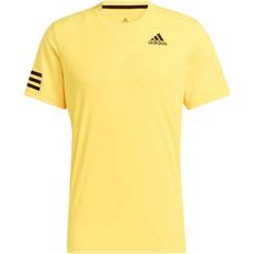 adidas Club 3-Stripe Tee Yellow