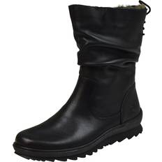 Lukkede Booties Ankelstøvler - Sort