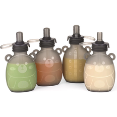 Haakaa Silikone Smoothie poser 4 stk 170ml