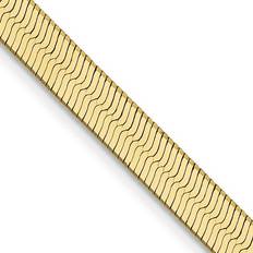 Jewelry Primal Gold Karat Yellow 4.0mm Silky Herringbone Chain