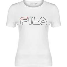 Fila Ladan White, Female, Tøj, T-shirt, Hvid