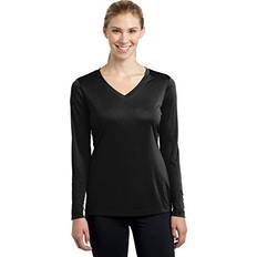 Sport-Tek Women's Athletic Shirts, Black