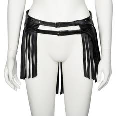 Obaie Soft Jupe en Similicuir Noir one_size