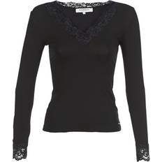 Morgan Pull Col V Détails Dentelle - Taille