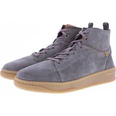 El Naturalista Boots Stiefel, N5843 silk suede Grafito, Grau