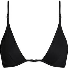 Calvin Klein Triangle Bikini Top CK Micro Belt Black