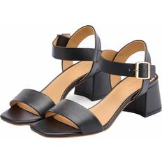 Nisolo Women's Stella Go-To Block Heel Sandal Black