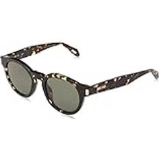 SJC025 0780 Sunglasses - Havana Green