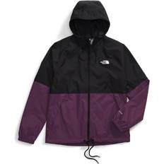 Rain Clothes The North Face Men’s Antora Rain Hoodie - Black/Black Currant Purple