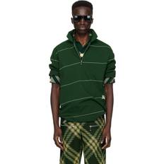 XXXS Poloshirts Burberry Green Striped Polo IVY