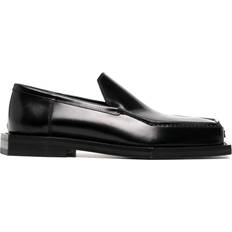 Svarte - Unisex Loafers Coperni square-toe polished-finish loafer unisex Leather/Leather/Leather Black