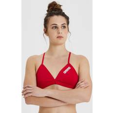 Damen Bikinis Arena Bikini Top Oberteil Damen Red-white